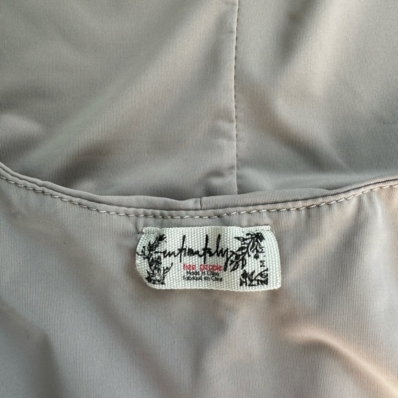 Intimately Free People V Neck Long Sleeve Slinky Top - Picture 4 of 4